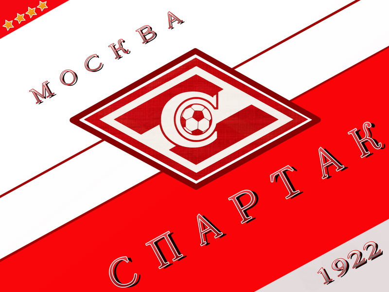4K, Logo, Emblem, FC Spartak Moscow, Soccer