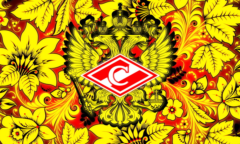 FC Spartak Moscow, Emblem, Logo, 4K, Soccer