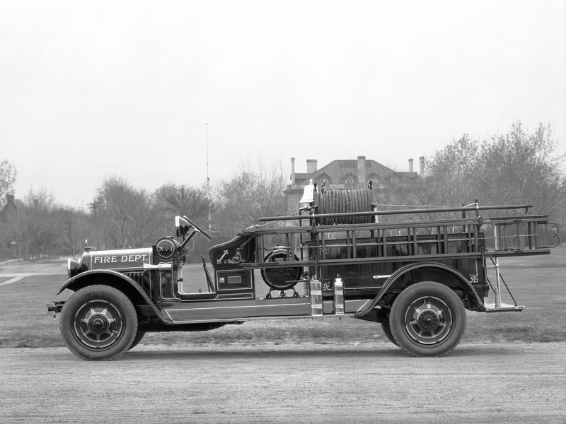 1080P, retro, tractor, semi, firetruck, speed, wagon, reo, 1922, emergency