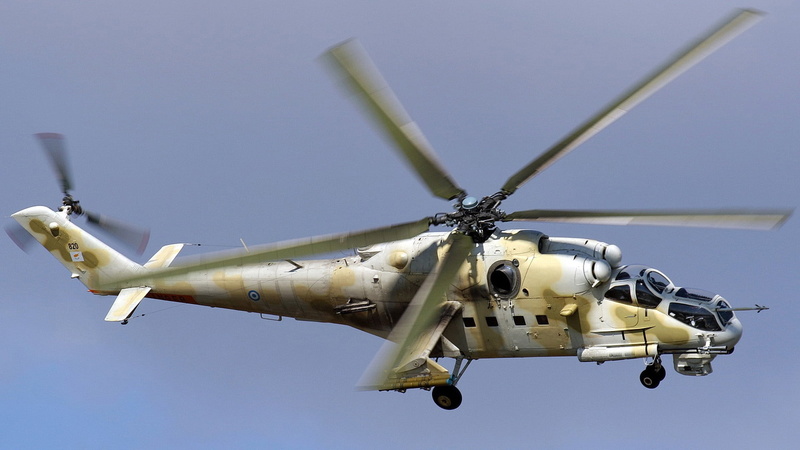 OKB M. L. Mil., Russian attack helicopter, Air force of the Republic of Cyprus, 1080P, Export version of Mi-24P, Mi-35P
