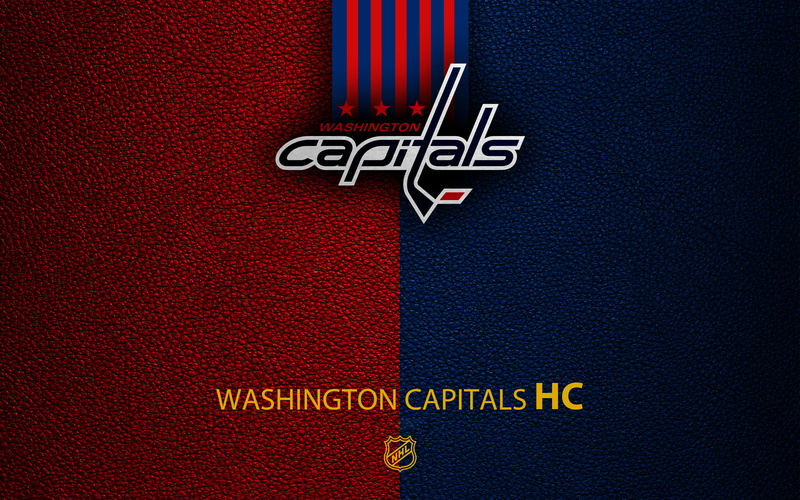 Logo, NHL, Emblem, Hockey, Washington Capitals, 4K