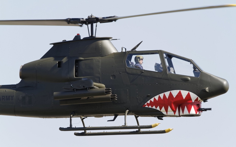 Aircraft, 1080P, Attack Helicopter, Army, Military Helicopters, Bell AH-1 Cobra