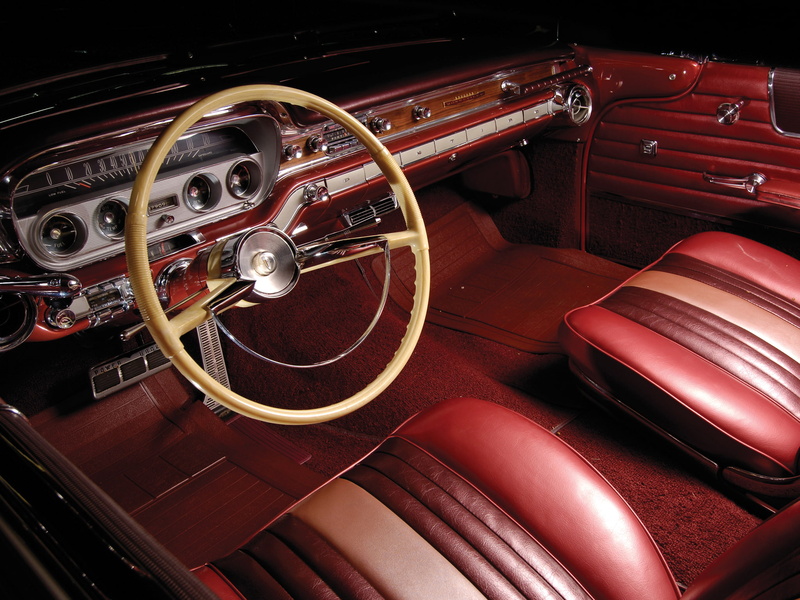 convertible, 1080P, bonneville, 1960, pontiac, interior, luxury, 2867, classic