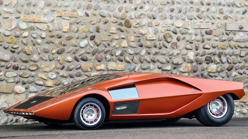 Lancia Stratos Zero, 1080P, Lancia