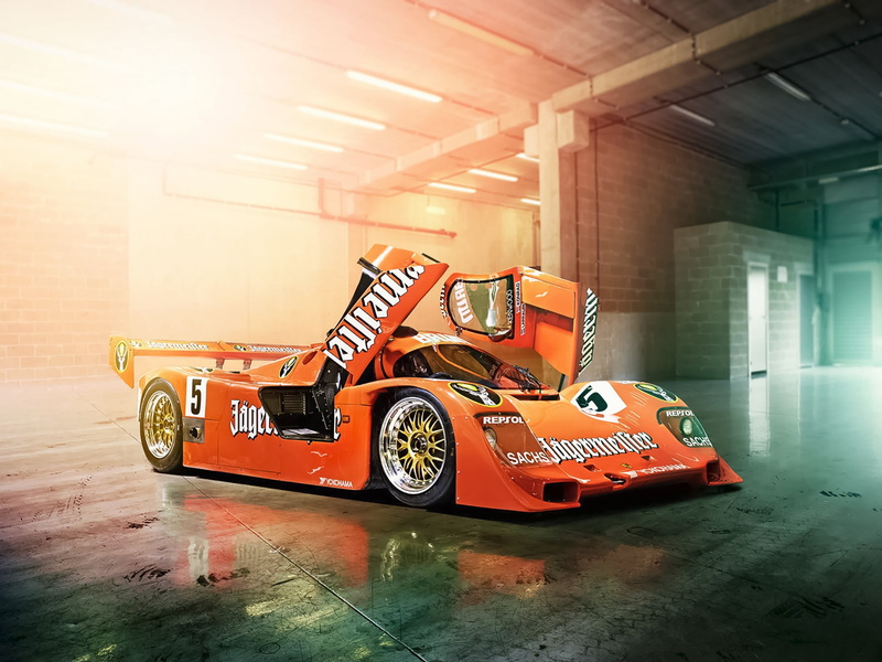 Day, 1080P, 956, Orange, The Mans, Cars, Porsche, Track
