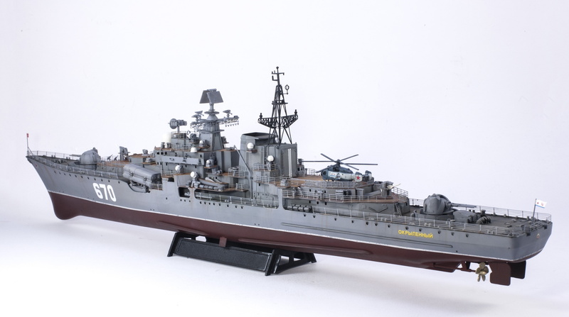 squadron, model, 670, 2K, Modern, head, destroyer, rear view, project 956