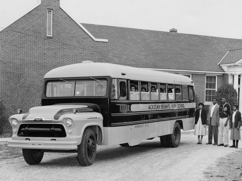 bus, chevrolet, school, 1080P, retro, 6e 6802, transport, 6800, 956