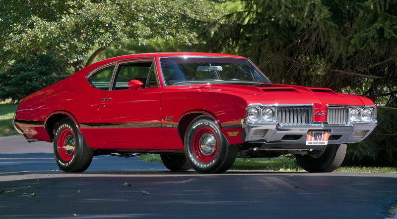 classic, oldsmobile, 1080P, 442, muscle