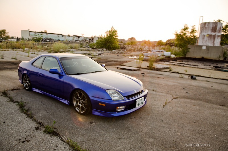 4K, car, blue, vehicle, prelude, honda