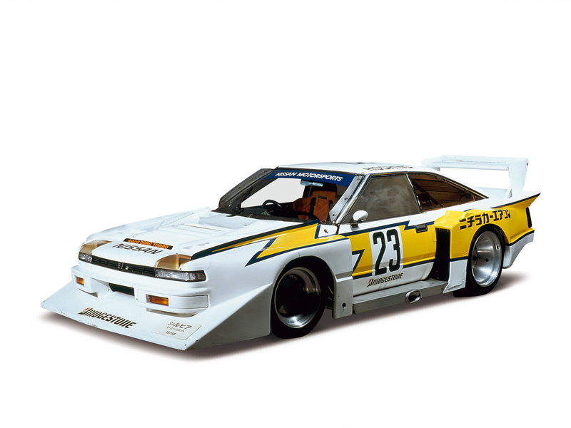 720P, nissan, silvia, race, super, silhouette, 1983, s12, racing
