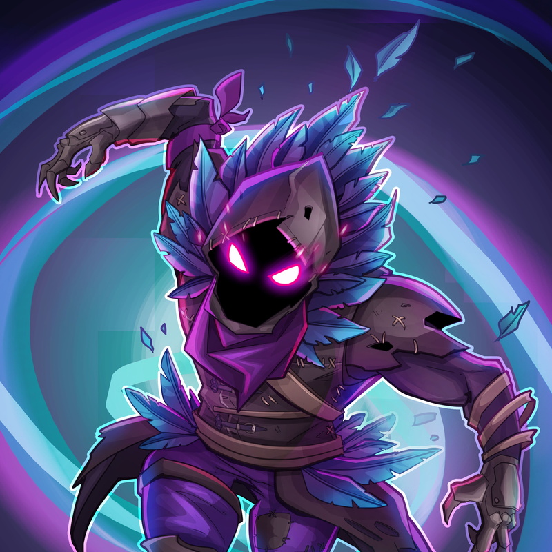 4K, 4K, Fortnite Battle Royale, Raven
