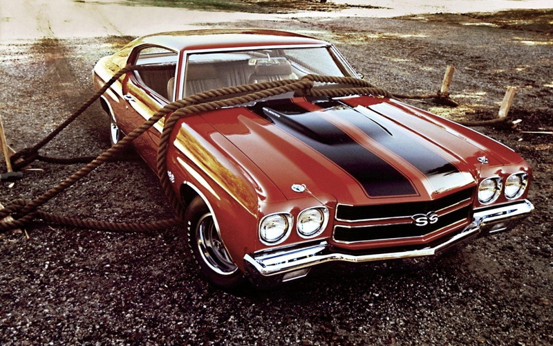 run-down, retro styled, Chevrolet, old, Chevrolet Chevelle, 720P, Chevrolet Chevelle SS, stationary, Red Car, obsolete, abandoned, metal, day, Car, motor vehicle