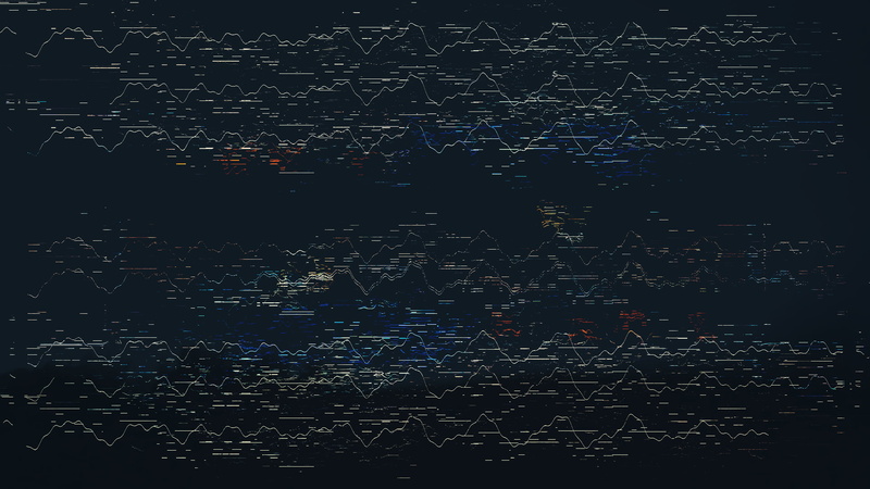 aerial view, backgrounds, digital composite, 1080P, skyscraper, building exterior, pattern, illuminated, architecture, glitch art, transportation, building