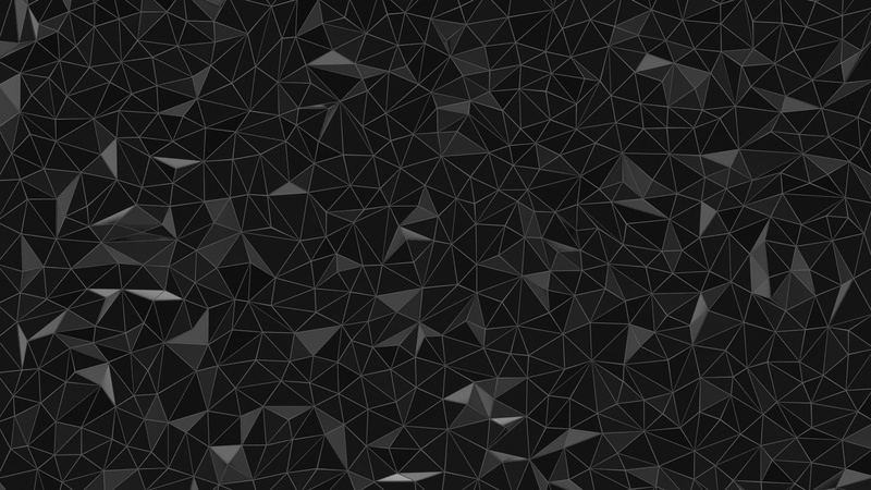lines, monochrome, minimalism, low poly, digital art, geometry, triangle, black background, 1080P