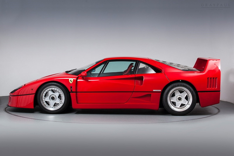 classic, f40, supercar, italy, exotic, sport, 1080P, ferrari, 1990