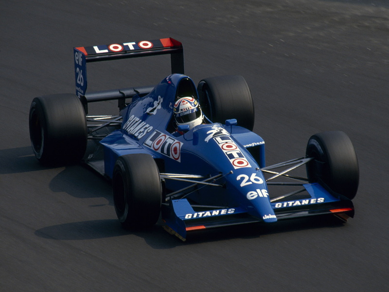 race, formula, 1080P, f 1, ligier, 1990, js33b, racing