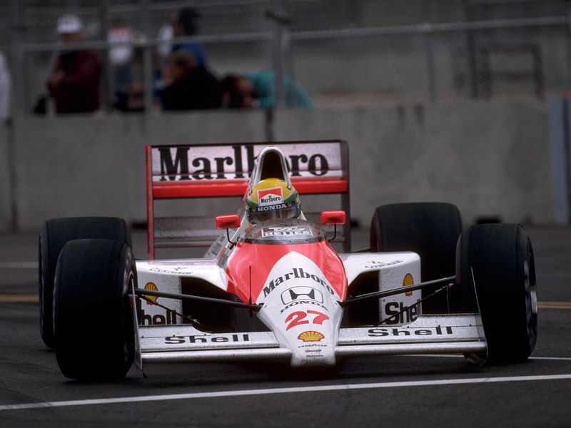 f 1, race, racing, formula, 1080P, honda, mclaren, mp4 5b, 1990