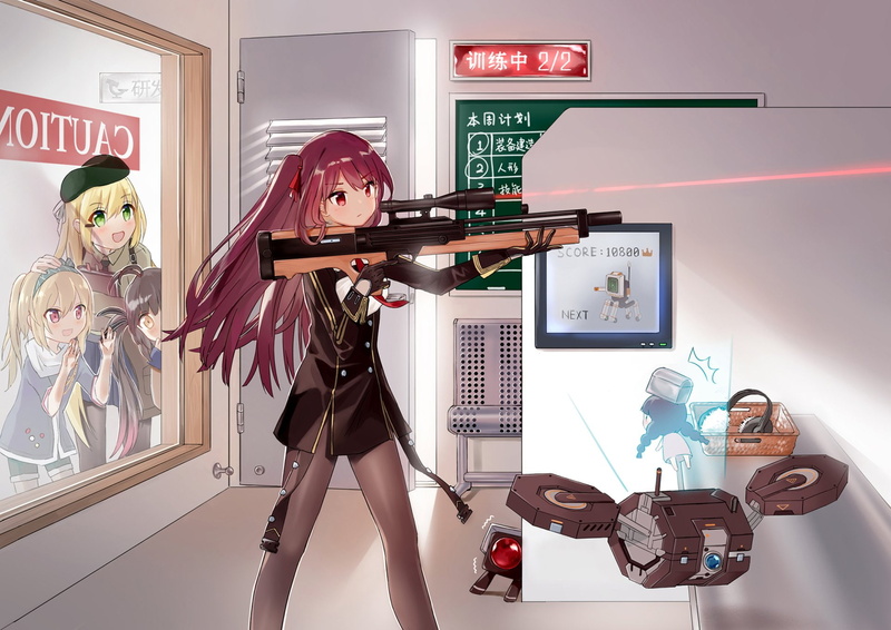 Video Game, 1080P, SV-98 (Girls Frontline), WA2000 (Girls Frontline), Girls Frontline, M14 (Girls Frontline)