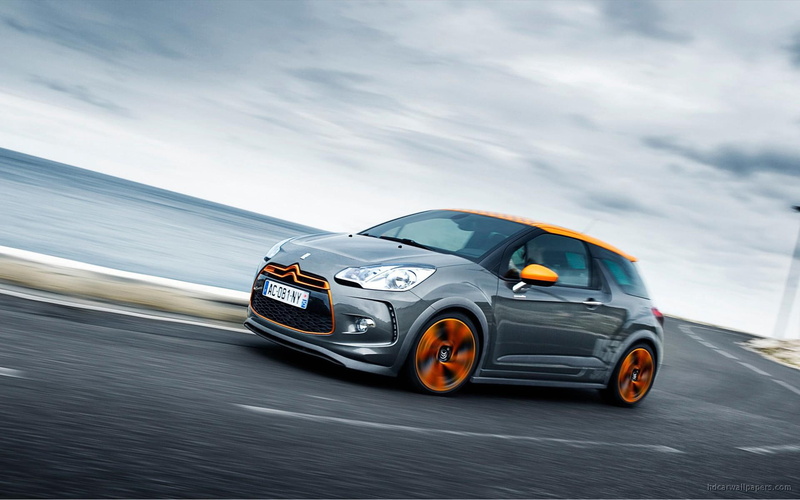 racing, cars, black, coupe, citroen, ds, 1080P