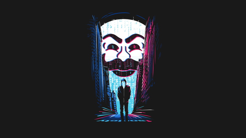 creativity, dark, human representation, celebration, mr. robot, low angle view, representation, art and craft, fear, disguise, artwork, black background