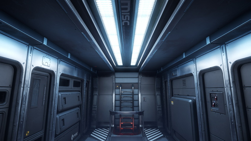 subway, indoors, 1080P, ceiling, train interior, transportation, Star Citizen, empty, lighting equipment, vehicle interior, video games, electrical equipment