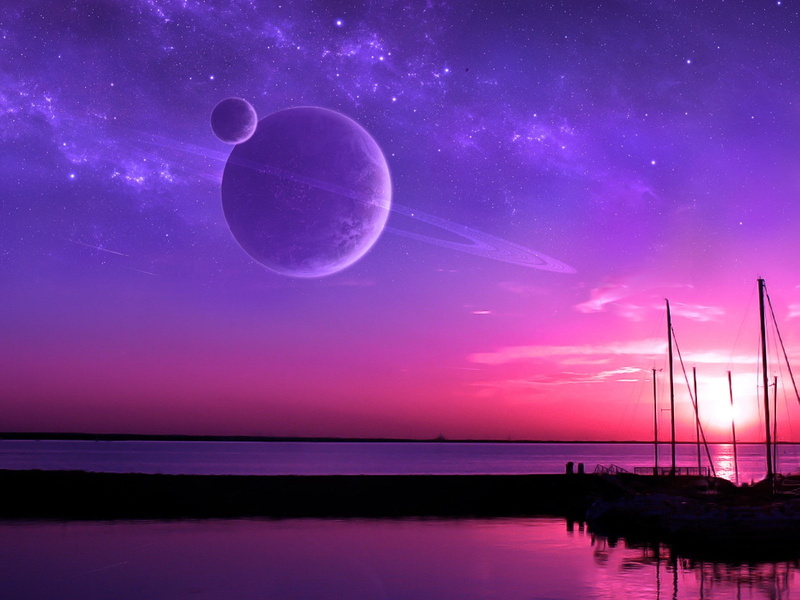 720P, animals, sea, x, birds, 1600x1200 px, art, stars, planets, manipulation, hd, sunset, px, photo