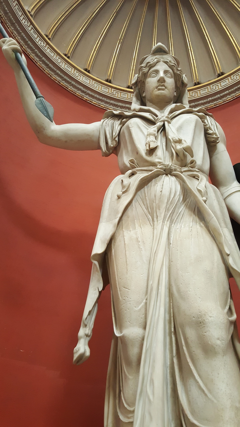 three quarter length, rome, blond hair, roman gods, Vatican Museum, indoors, no people, low angle view, representation, famous Place, Statue, adult, one person