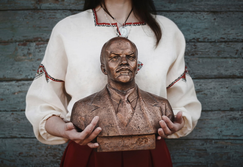 Lenin, 1080P, bust, the leader