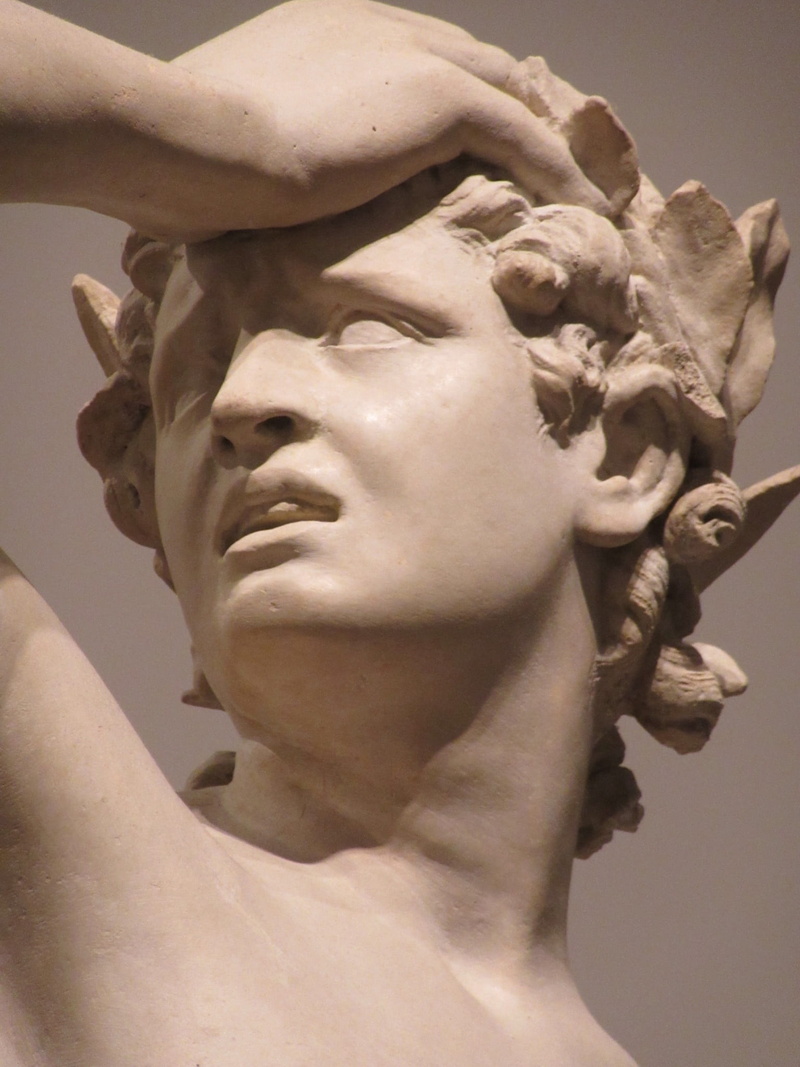 representation, low angle view, art and craft, bust, male likeness, close-up, fine art statue, myth, human representation, history, 1080P, museum, day