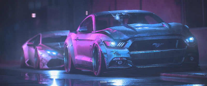 CROWNED, NFS 2015, car, Need for Speed, Need For Speed 2015, 2K, cinematic