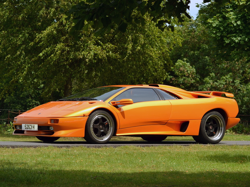 diablo, diablo sv, 1080P, supercars, supercar, 1995, lamborghini