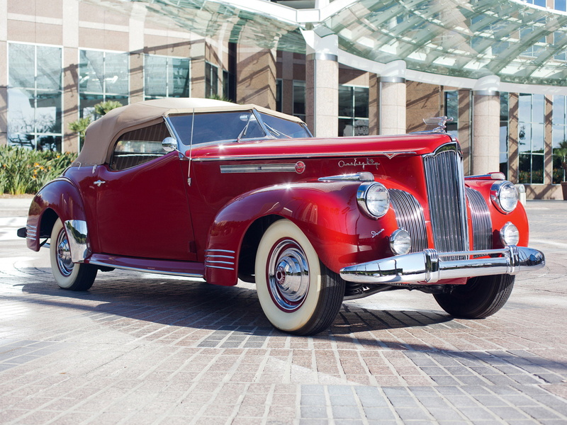 1941, luxury, super, packard, victoria, 180, 1080P, retro, convertible