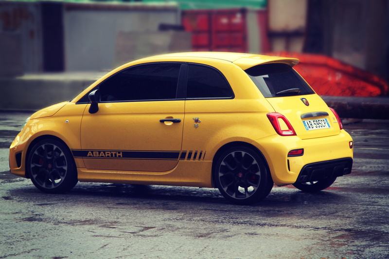 competizione, fiat, 4K, tuning, 595, 2016, abarth