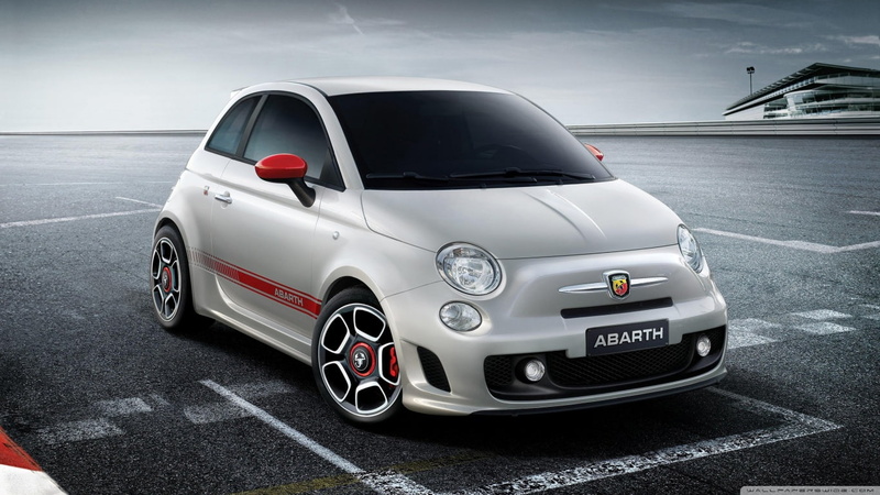 fiat, 720P, 500 Abarth, 1366x768