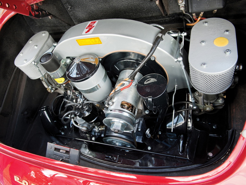 1958, t 2, 356a, retro, super, reutter, 1080P, engine, porsche, 1600, engines, us spec, roadster