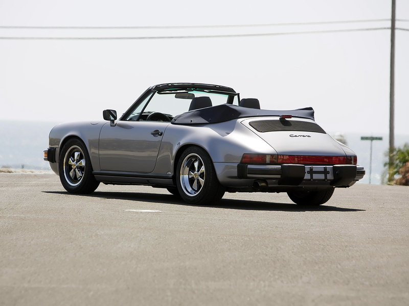 us spec, 1080P, carrera, classic, porsche, 1984, cabriolet, 3 2, 911