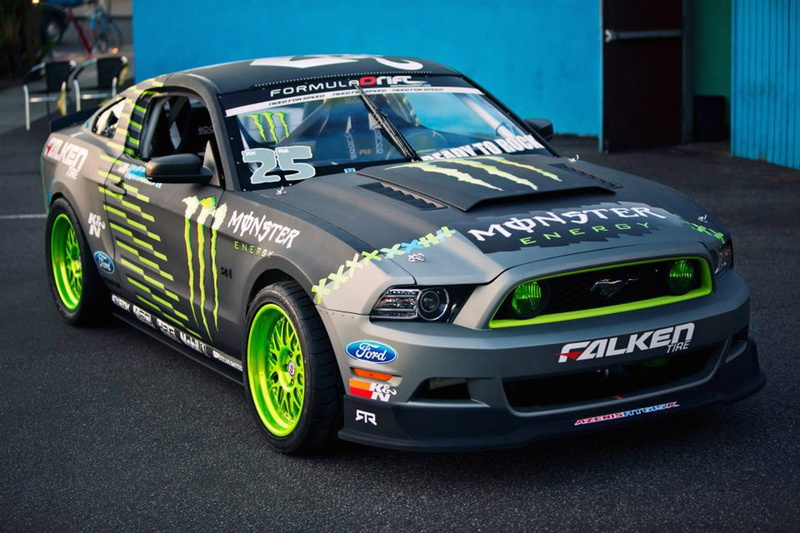 ford, energy, racing, rtr, drift, mustang, monster, race, 1080P