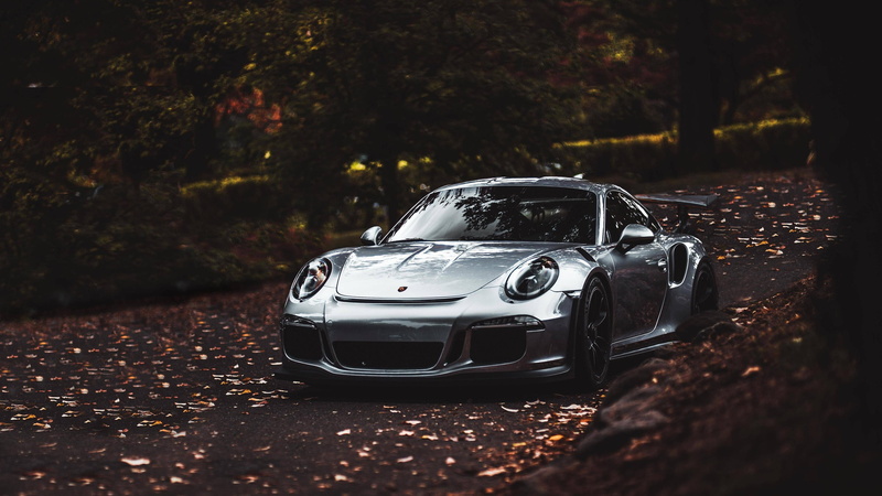 Porsche 911 GT3, Sport Car, Porsche, Porsche 911, Silver Car, Car, 2K, Porsche 911 GT3 RS, Vehicle