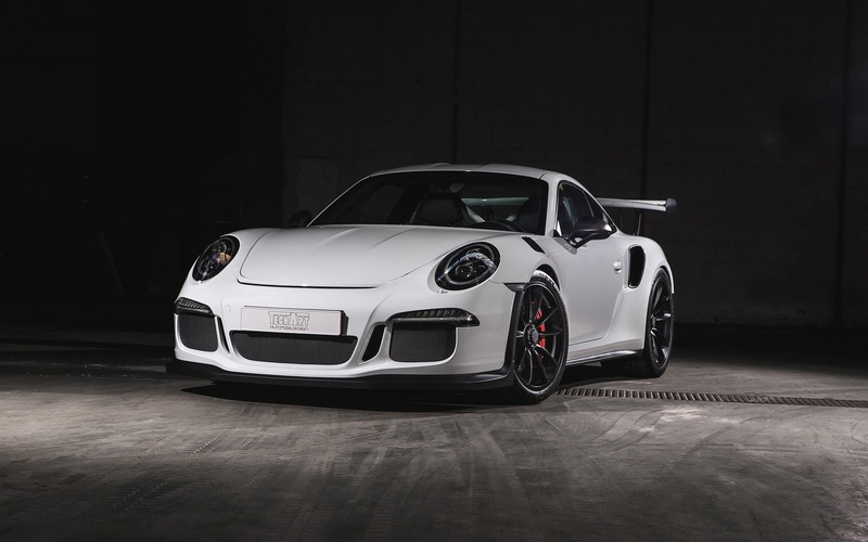 Porsche 911, GT3, coupe, RS Carbon Sport, TechArt, 2K, 2016, white
