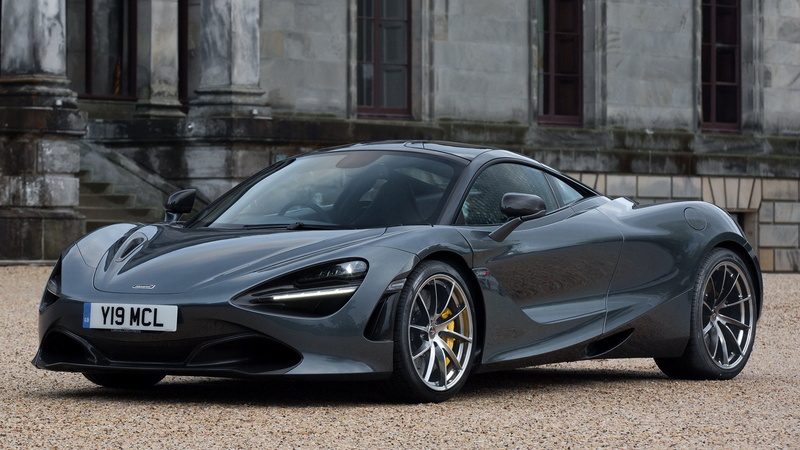 Black Car, McLaren, Sport Car, McLaren 720S, Supercar, Coupé, 1080P