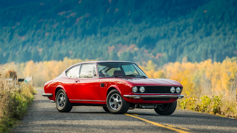 Fiat, Car, Sport Car, Coupé, Red Car, Old Car, Fiat Dino 2400, 1080P