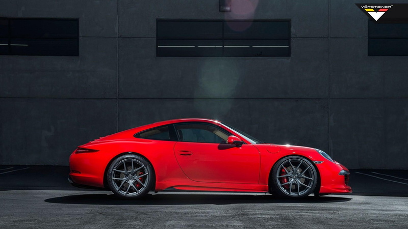 red, carrera, porsche, 1080P, car