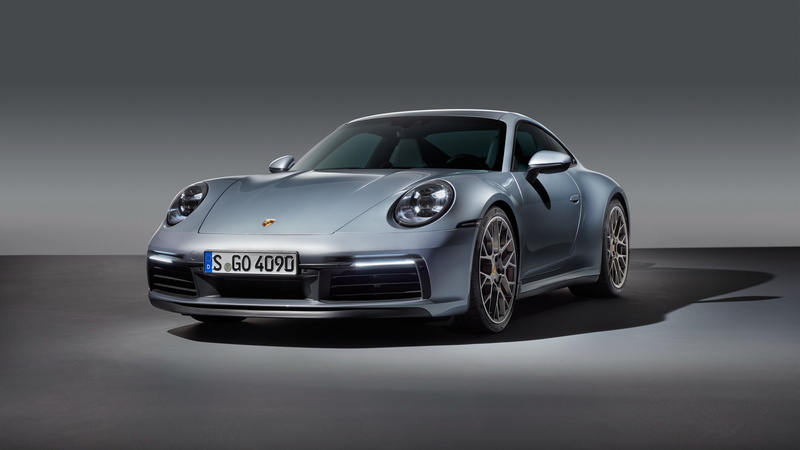 2019, Porsche, Carrera, 911, 4K