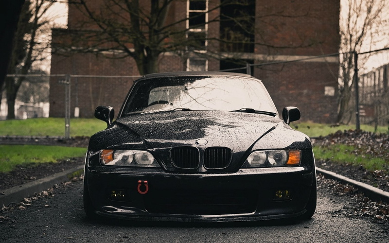 z, cars, drops, 720P, bmw, z3, wet, hd, water