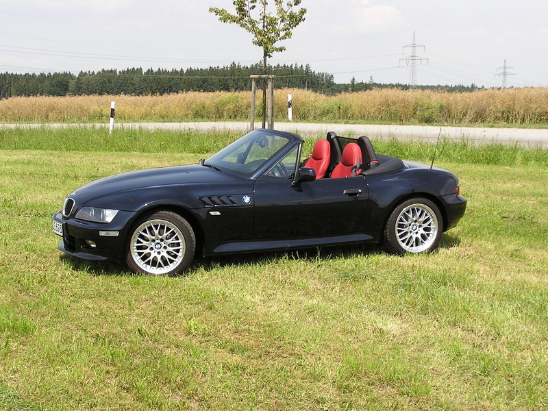 car, tree, roadster, 1080P, z3, nature, land, luxury, outdoors, no people, convertible, bmw, environment, growth, motor vehicle, green color, plant, land vehicle