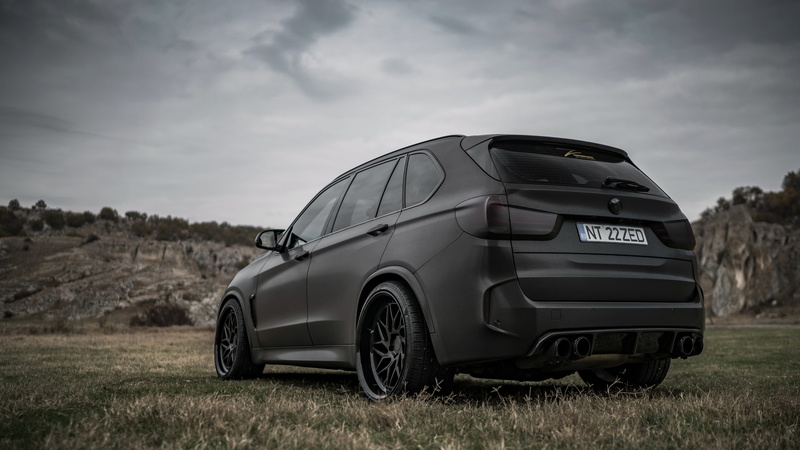 2018, crossover, X5M, Z Performance, rear view, BMW X5, 4K