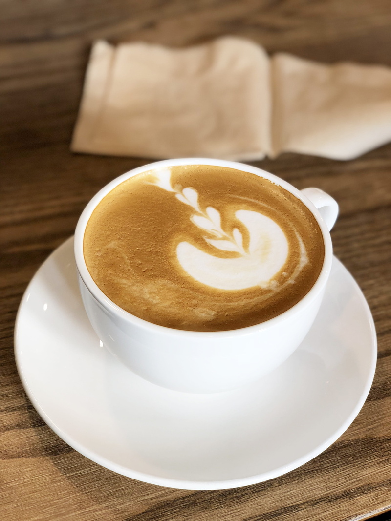 4K, no people, cappuccino, latte, refreshment, breakfast, coffee - drink, saucer, coffee beans, coffee, table, food and drink, coffee bean, apgujeong