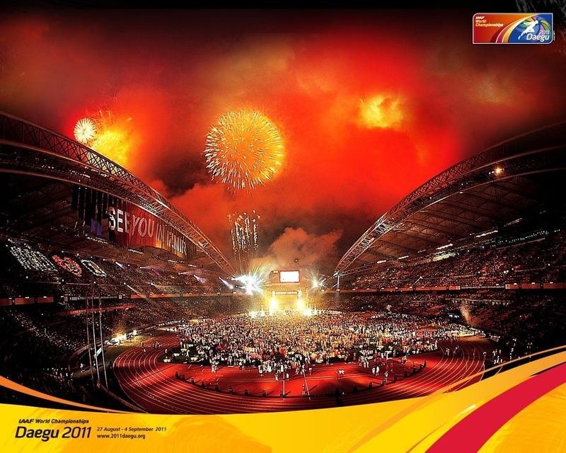 Daegu 2011, 2011 World Championships in Athletics, Athletics, 720P