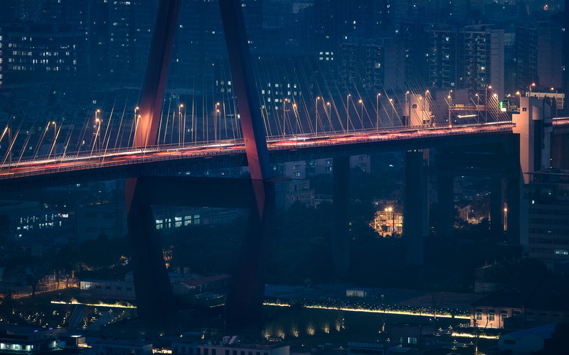 skyscraper, no people, building, outdoors, light, glowing, travel destinations, connection, way, nightview, lighting, cars, town, transparent, office building exterior