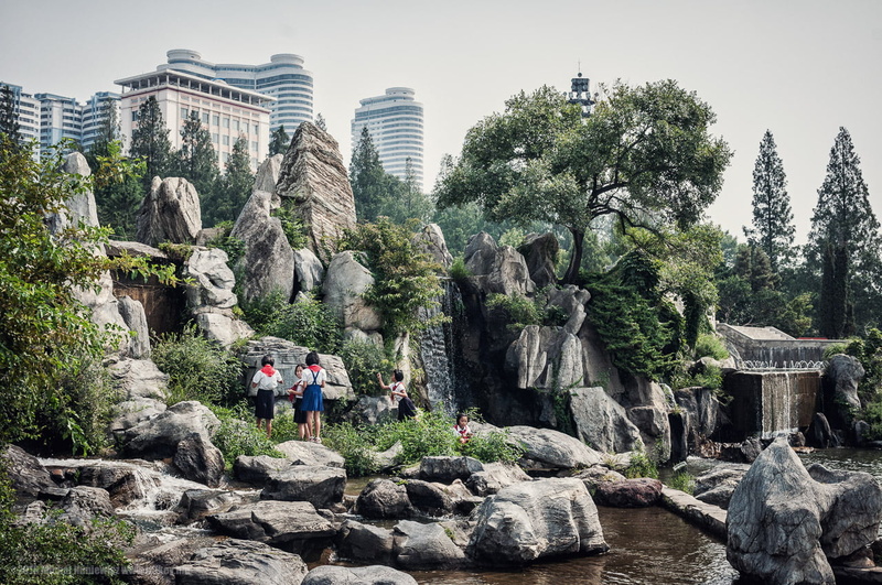 garden, 720P, nature, Pyongyang, apartments, North Korea
